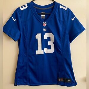 New York Giants # 13 Beckham Jr Womens fit Nike Jersey size Medium